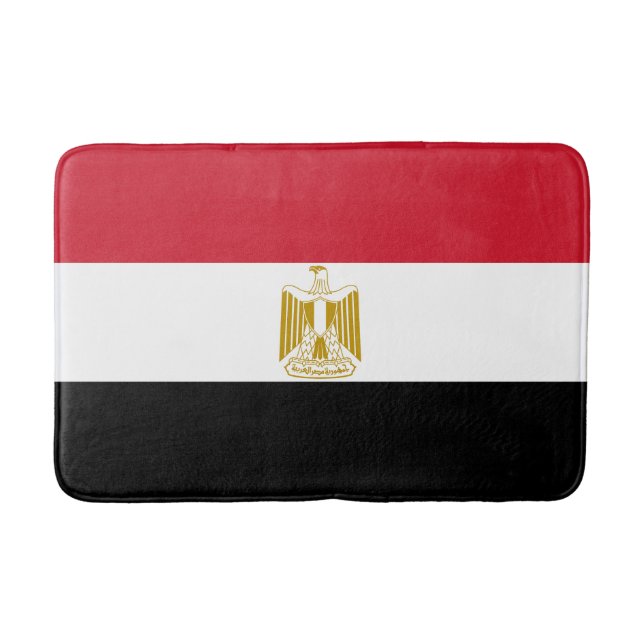 Egypt Flag Bath Mat (Front)