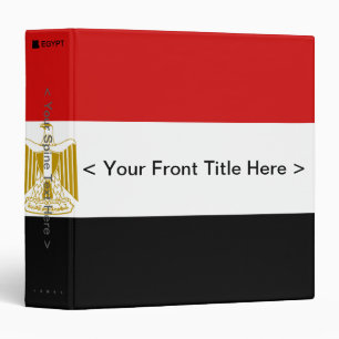 Egypt Flag Binder