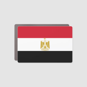 Egypt Flag Car Magnet
