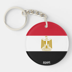 Egypt Flag Charming Patriotic Keychain