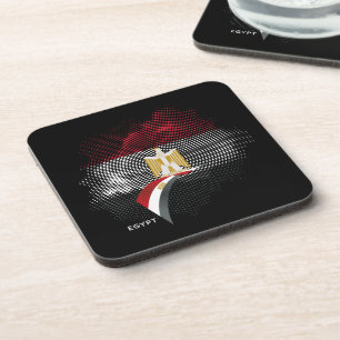 Egypt flag coaster