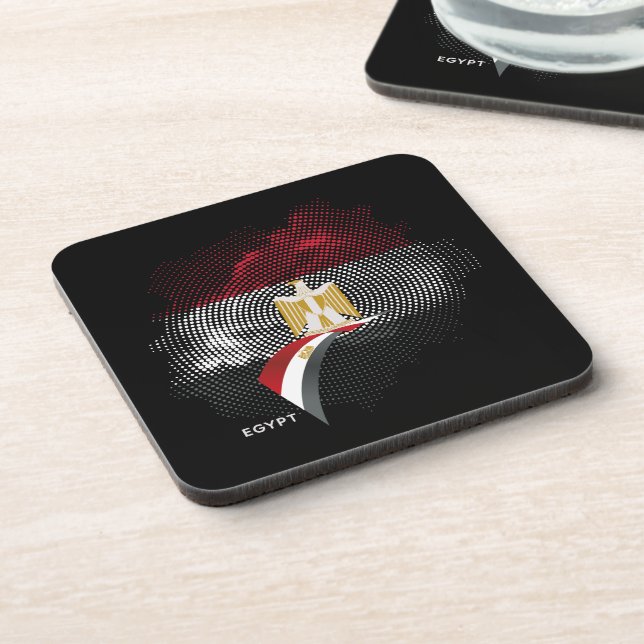 Egypt flag coaster (Left Side)