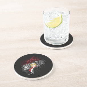 Egypt flag coaster