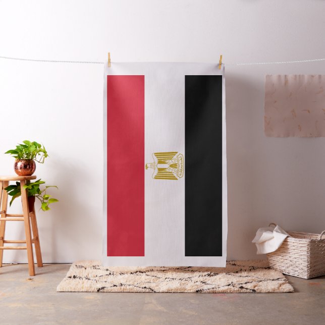 Egypt flag fabric (In Situ)