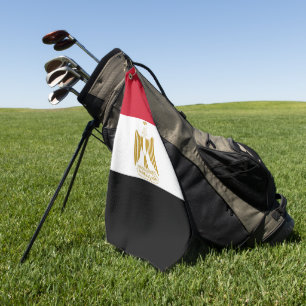 Egypt flag golf towel