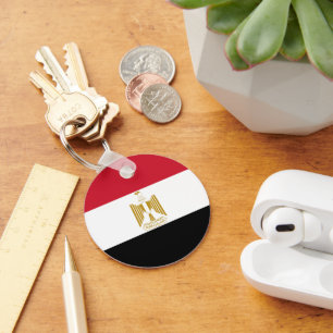 Egypt flag keychain