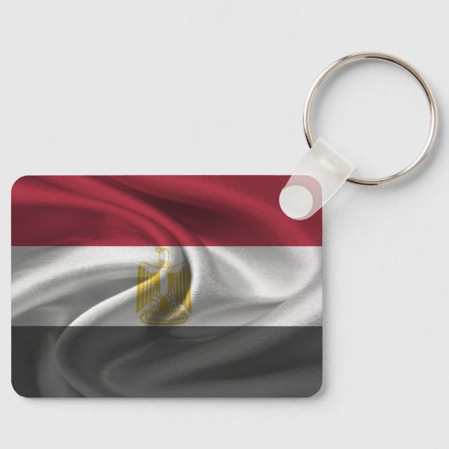 Egypt Flag Keychain (Front)