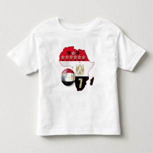 Egypt flag Map of Africa 2010 winners gear Toddler T-shirt