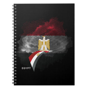 Egypt flag notebook