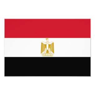 Egypt Flag Photo Print