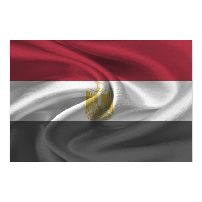 Egypt Flag Photo Print (Front)