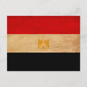 Egypt Flag Postcard