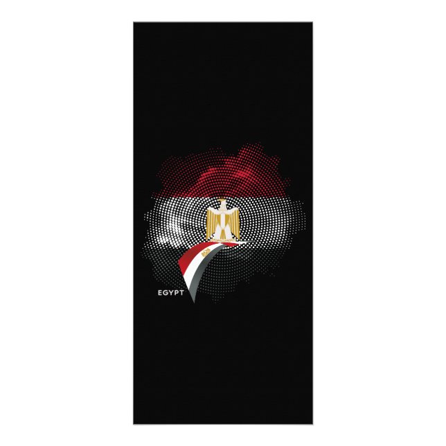 Egypt flag rack card (Front)