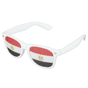 Egypt Flag Retro Sunglasses