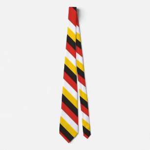 Egypt flag stripes country pattern symbol black re tie
