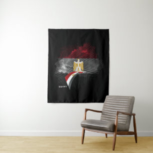 Egypt flag tapestry