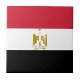 Egypt flag tile