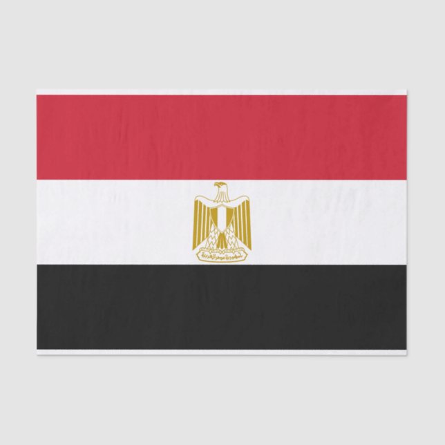Egypt Flag Tissue Paper (Front)