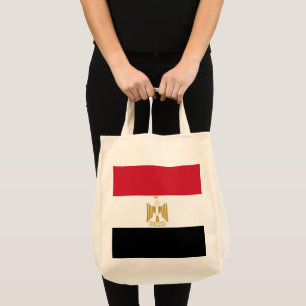 Egypt flag tote bag