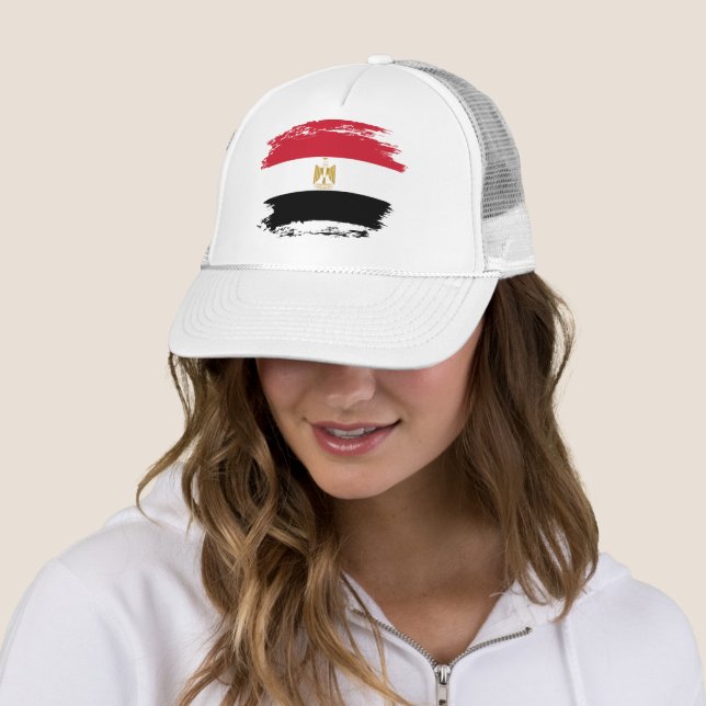 Egypt flag trucker hat (In Situ)
