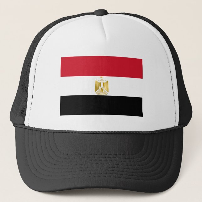 Egypt Flag Trucker Hat (Front)
