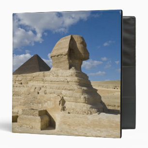 Egypt, Giza. The great Sphynx rises above the 2 Binder
