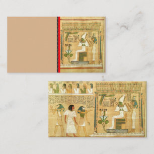 Egypt-Hieroglyphs Business Card