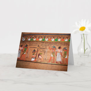 Egypt-Hieroglyphs Greeting Card