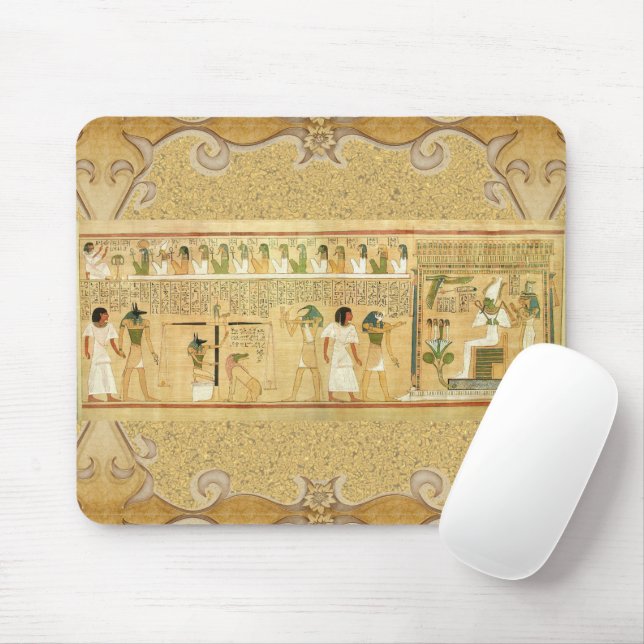 Egypt-Hieroglyphs Mouse Pad (With Mouse)