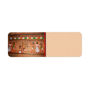 Egypt-Hieroglyphs Return Address Label