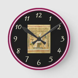 Egypt-Hieroglyphs Wall Clock