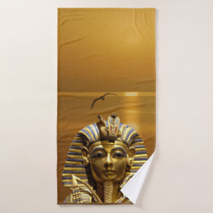 Egypt King Tut Bath Towel