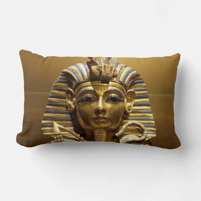 Egypt King Tut Lumbar Pillow (Front)