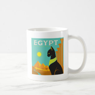 Egypt Land of Feline Royalty Coffee Mug