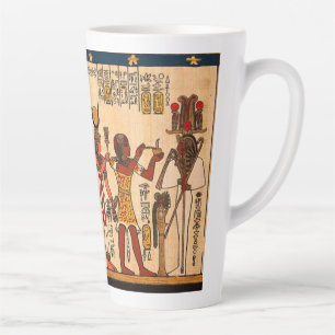 Egypt latte mug