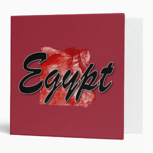 Egypt map binder