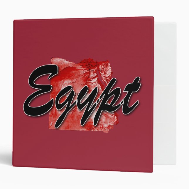 Egypt map binder (Front/Inside)
