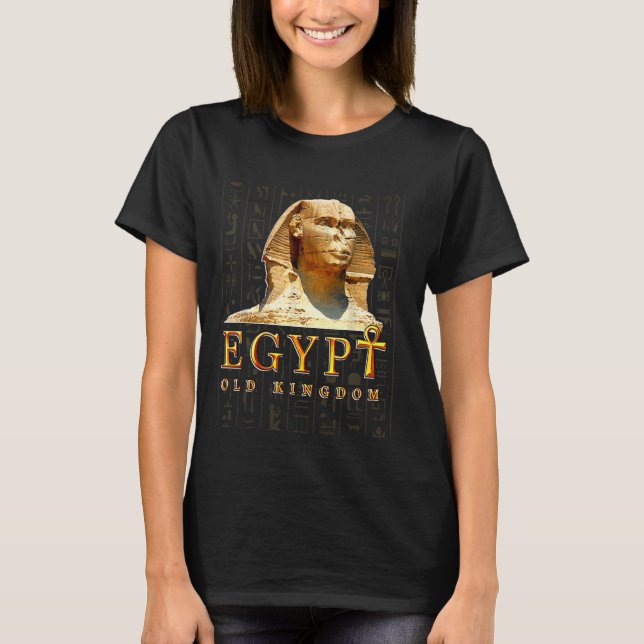 Egypt old kingdom Pharaoh Ancient Egyptian Eaglete T-Shirt (Front)