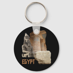 EGYPT photo collage keychain