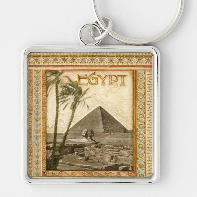 Egypt, Pyramid Keychain (Front)