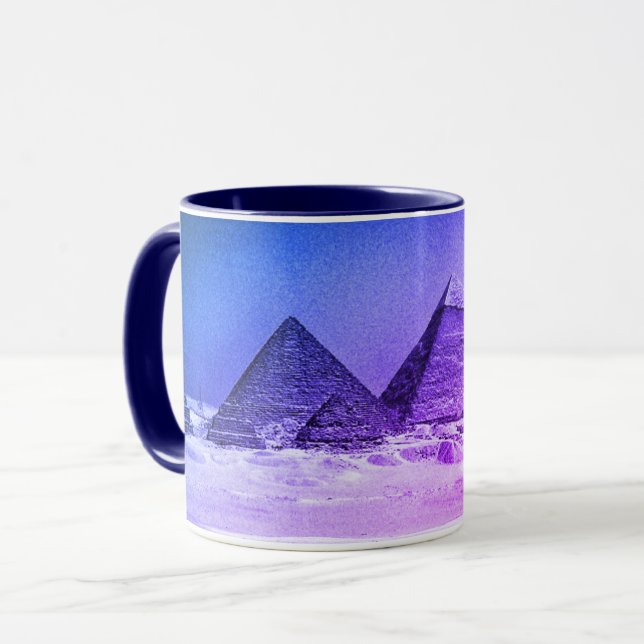 Egypt - Pyramids, Ancient Cairo vintage Coffee/Tea Mug (Front Left)
