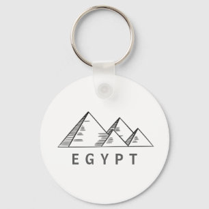 Egypt Pyramids of Giza Keychain