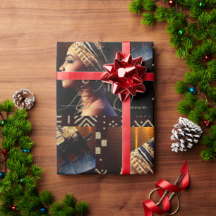 Egypt Queen Nefertiti Wrapping Paper