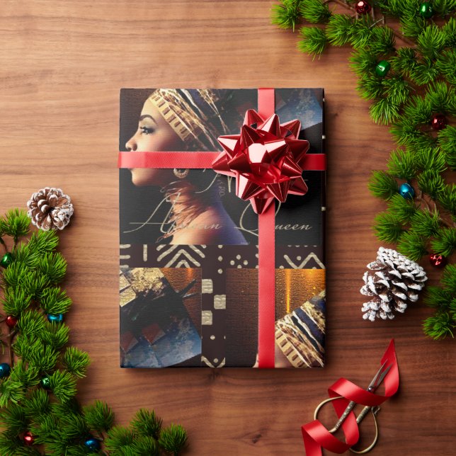 Egypt Queen Nefertiti  Wrapping Paper (Holiday Gift)