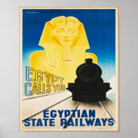 Egypt Railways Egypt calls you Vintage