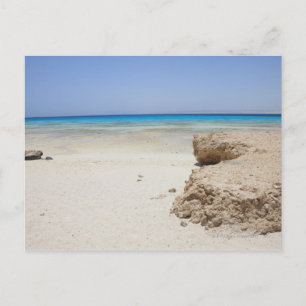 Egypt, Red Sea, Marsa Alam, Sharm El Luli, Beach Postcard