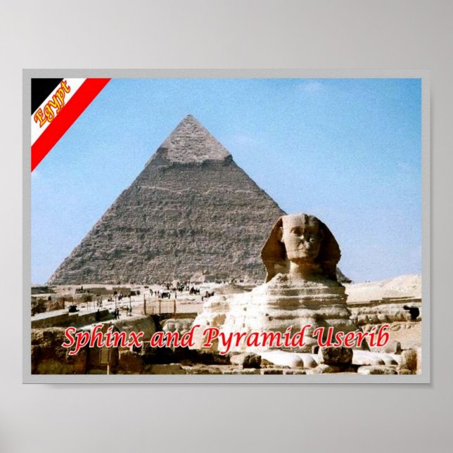 Egypt - Red Sea - The Great Sphinx - Poster (Front)