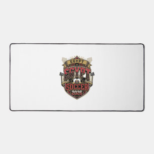 Egypt Soccer 2026 Soccer Bold Country Typography G Desk Mat