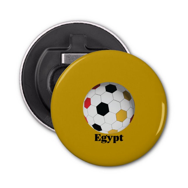 Egypt Soccer  Bottle Opener (Front)
