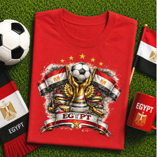 Egypt Soccer Fan Egyptian Football World Cup T-Shirt